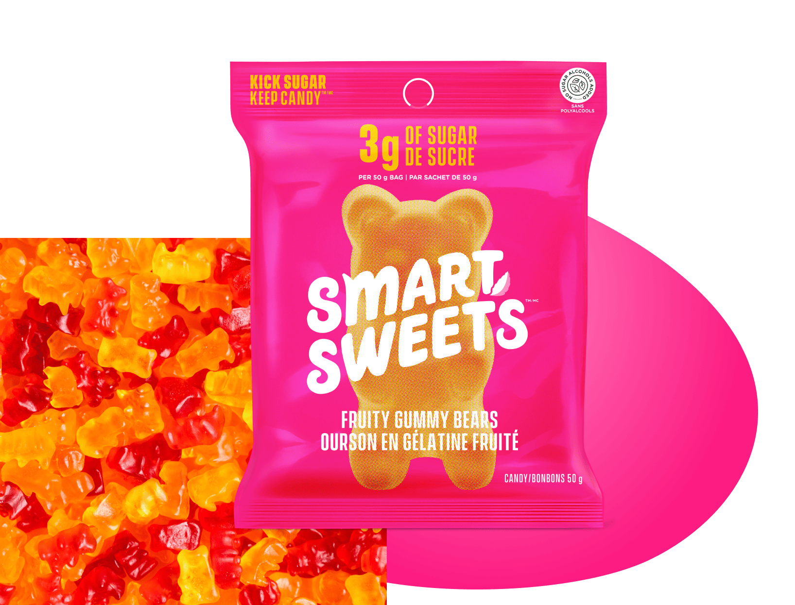 Double 'D' Sweets - What have we told you about counting your bears? You  don't have to. Each bag is conveniently measured to one serving, meaning  you get 16 delicious gummies all