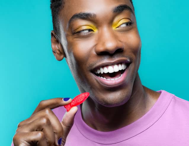 Man holding Sweet Fish