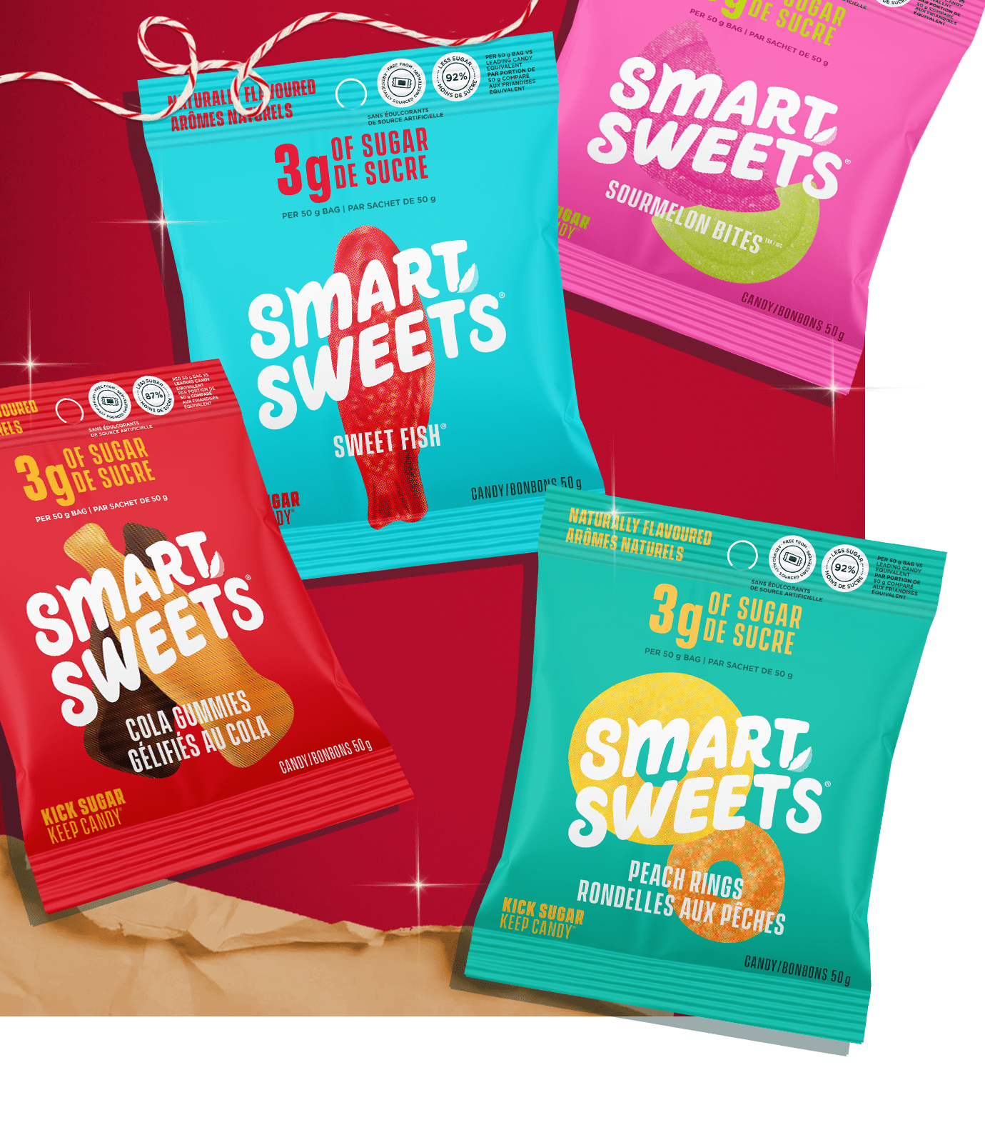 SmartSweets Canada - Low Sugar Candy - Kick Sugar, Keep Candy™