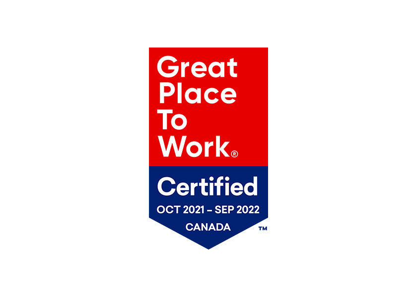 Great Place to Work: Oct 2021-Sep 2022 Canada