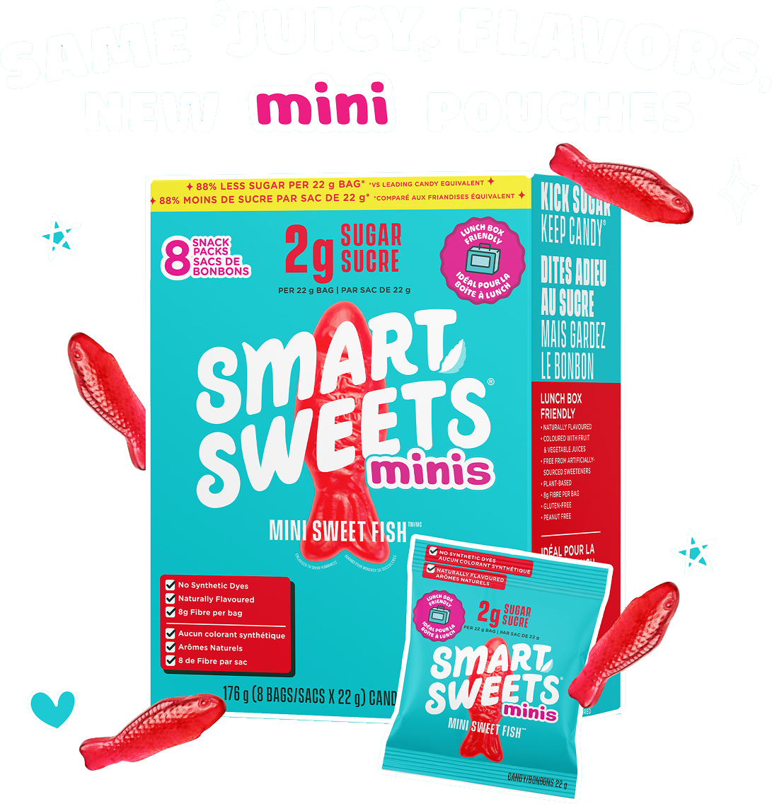 SmartSweets Canada - Low Sugar Candy - Kick Sugar, Keep Candy™