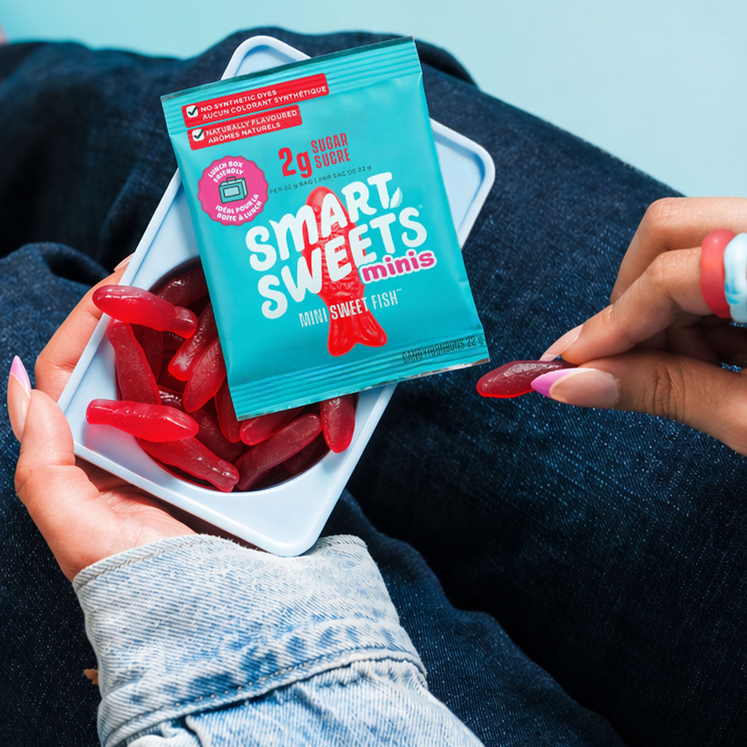 Minis: Sweet Fish™ - Low Sugar Gummy Candy | SmartSweets